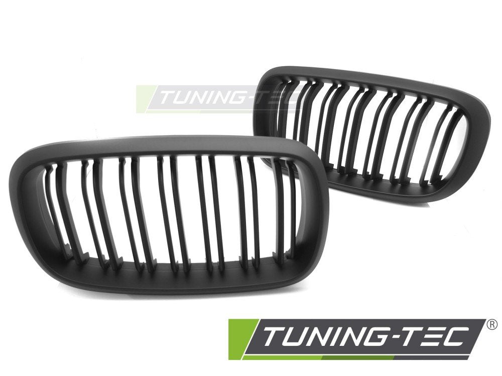 Grile SPORT NEGRU MAT DOUBLE BAR pentru BMW X5 F15 13-18 / ... - GRBMX4