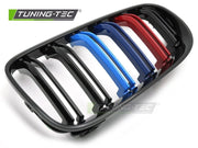 Grile SPORT TRI-COLOR NEGRU LUCIOS pentru BMW E92 / E93 LCI - GRBMI8