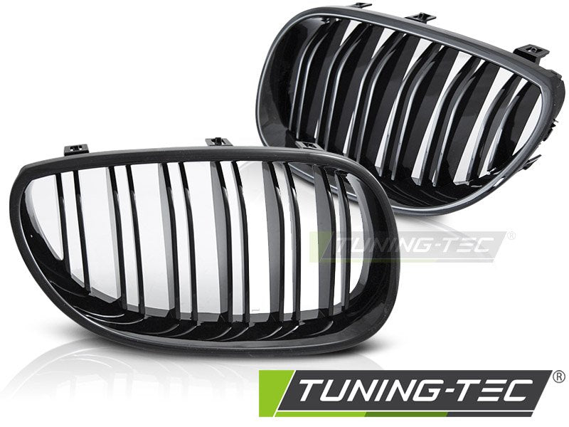 Grile sport GLOSSY BLACK pentru BMW E60 / E61 03-10 - GRBMD7
