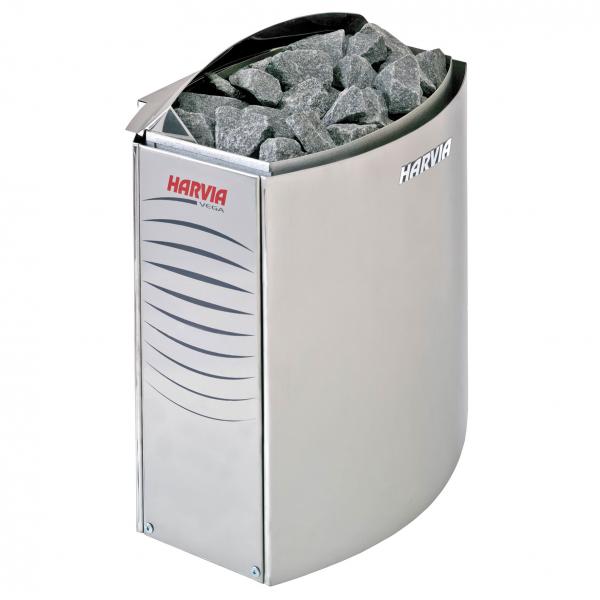 Soba sauna Harvia Vega BC80E Inox, 8kW, fara panou de comanda
