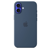 Cumpara Husa de protectie Apple cu MagSafe pentru iPhone 16 Plus, Silicon, Albastru de la Mesterul Minune