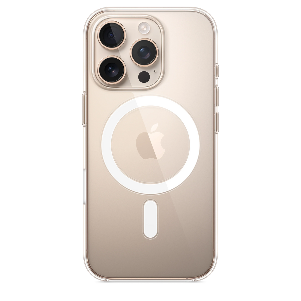 Cumpara Husa de protectie Apple cu MagSafe pentru iPhone 16 Pro, Transparent de la Mesterul Minune