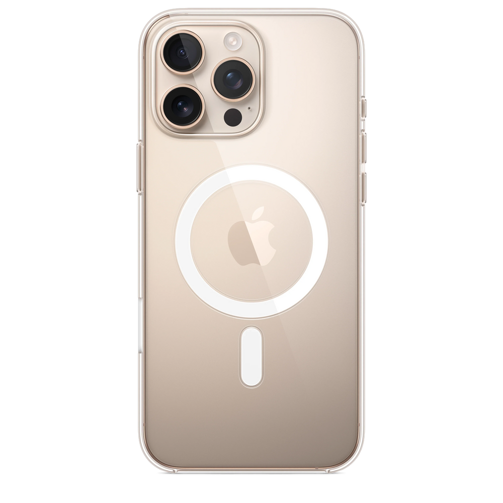 Cumpara Husa de protectie Apple cu MagSafe pentru iPhone 16 Pro Max, Transparent de la Mesterul Minune