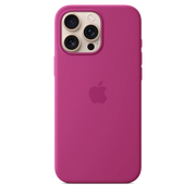 Cumpara Husa de protectie Apple cu MagSafe pentru iPhone 16 Pro Max, Silicon, Fuchsia (Seasonal) de la Mesterul Minune