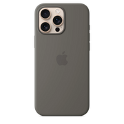 Cumpara Husa de protectie Apple cu MagSafe pentru iPhone 16 Pro Max, Silicon, Stone Gray de la Mesterul Minune