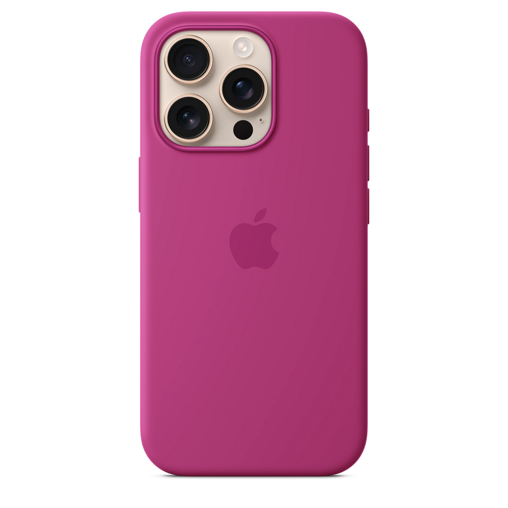 Cumpara Husa de protectie Apple cu MagSafe pentru iPhone 16 Pro, Silicon, Fuchsia (Seasonal) de la Mesterul Minune