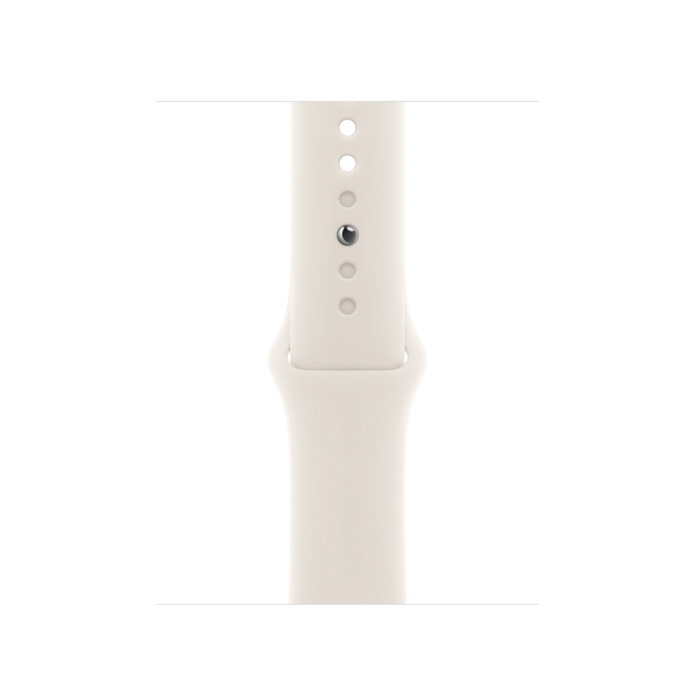 Cumpara Curea Apple pentru Apple Watch 40mm Sport Band, Starlight Sport Band, S/M de la Mesterul Minune