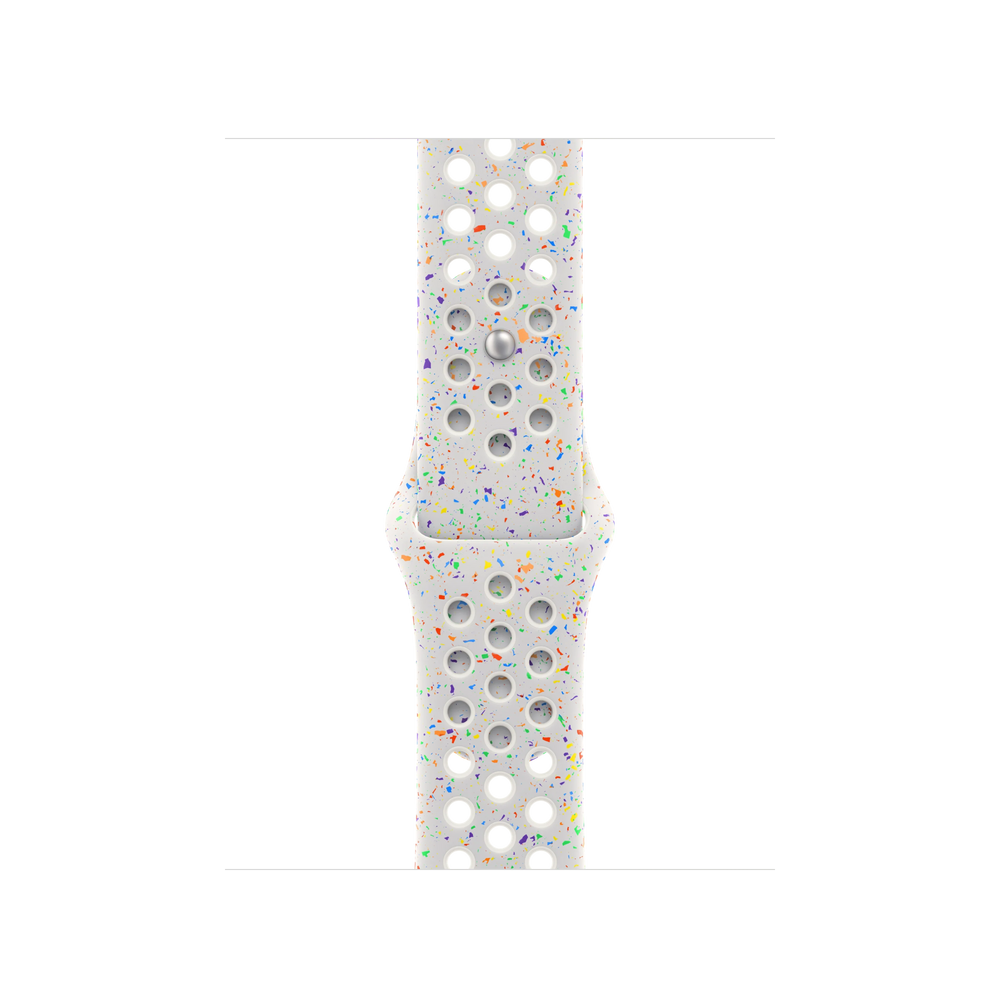 Cumpara Curea Apple pentru Apple Watch 42mm Nike Sport Band, Pure Platinum Nike Sport Band, M/L de la Mesterul Minune