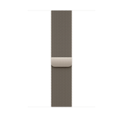 Cumpara Curea Apple pentru Apple Watch 46mm Milanese Loop, Natural Milanese Loop, M/L de la Mesterul Minune