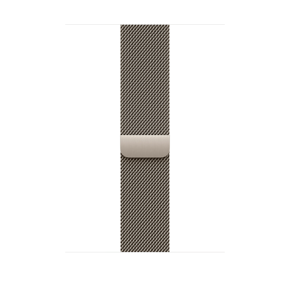 Cumpara Curea Apple pentru Apple Watch 46mm Milanese Loop, Natural Milanese Loop, S/M de la Mesterul Minune