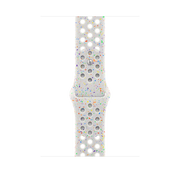 Cumpara Curea Apple pentru Apple Watch 46mm Nike Sport Band, Pure Platinum Nike Sport Band, M/L de la Mesterul Minune