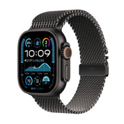 Cumpara Apple Watch Ultra 2 GPS + Cellular 49mm Black Titanium Case with Black Titanium Milanese Loop - L de la Mesterul Minune