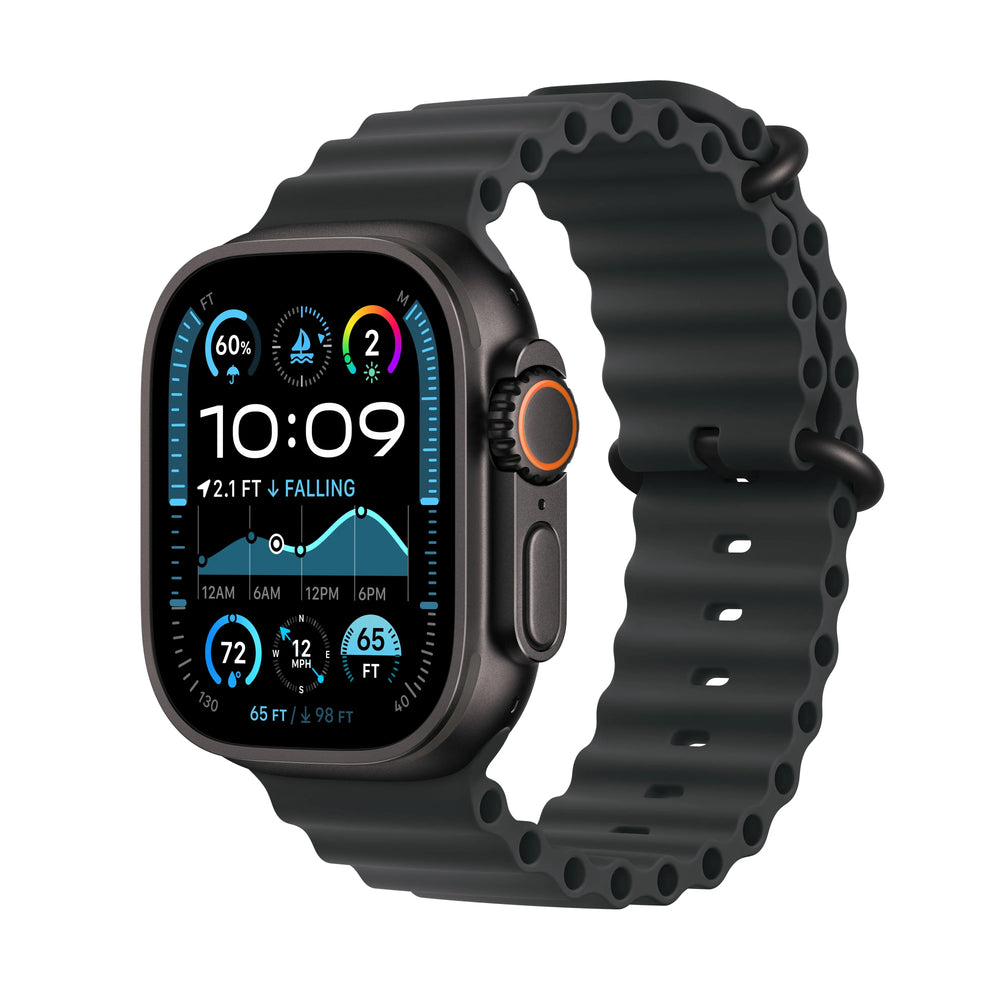Cumpara Apple Watch Ultra 2 GPS + Cellular 49mm Black Titanium Case with Black Ocean Band de la Mesterul Minune