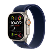 Cumpara Apple Watch Ultra 2 GPS + Cellular 49mm Natural Titanium Case with Blue Trail Loop - S/M de la Mesterul Minune
