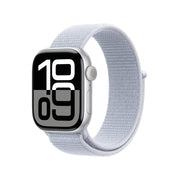 Cumpara Apple Watch Series 10 GPS, 42mm Silver Aluminium Case, Blue Cloud Sport Loop de la Mesterul Minune