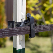Izolator pentru bandă gard electric T-post NEXON modular negru