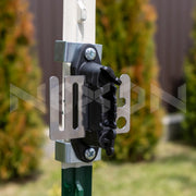 Izolator dublu pentru poartă gard electric T-post NEXON modular