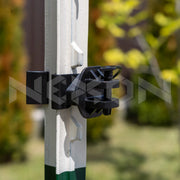 Izolator pentru sârmă gard electric T-post NEXON modular negru