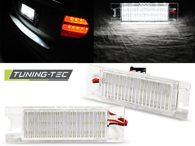 Iluminare de numar pentru Opel Astra H, Zafira B, Corsa D Tuning-Tec - PROP01