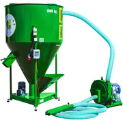 Micro FNC moara 7.5 kW + amestecator 500 kg