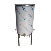 Vas de agheasma INOX 200 L cu suport si 3 robineti