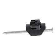 Izolator cu cui pentru fir gard electric NEXON 50 bucăți