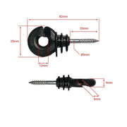 Izolator inelar MEDIUM pentru gard electric NEXON – 1000 buc