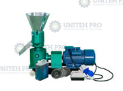 Granulator furaje KL-120, motor inclus 3 kW/220V, 3 matrite incluse