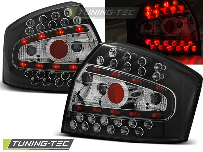 Stopuri cu led fundal negre Audi A4 10.2000-10.2004 Tuning-Tec - LDAU32