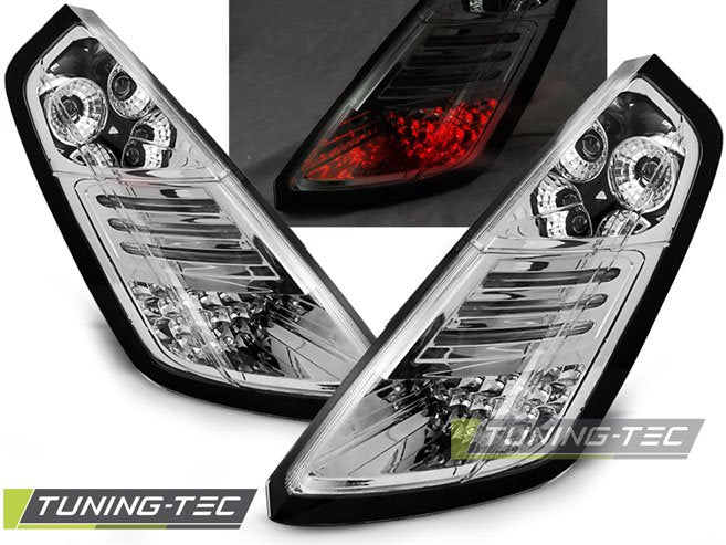 Stopuri Chrome pentru Fiat Grande Punto 09.05-09 Tuning-Tec - LDFI01