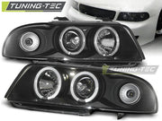 Faruri Angel Eyes pentru Audi A4 B5 Tuning-Tec - LPAU03