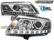 Faruri cu tube led DRL pentru Audi A6 04.2004-2008 Tuning-Tec - LPAU73
