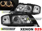Faruri Angel Eyes pentru Audi A6 05.1997-09.1999 Tuning-Tec - LPAU80