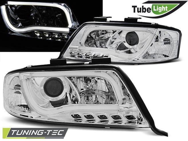 Faruri cu tube led pentru Audi A6 06-2001-05.2004 Tuning-Tec - LPAU93