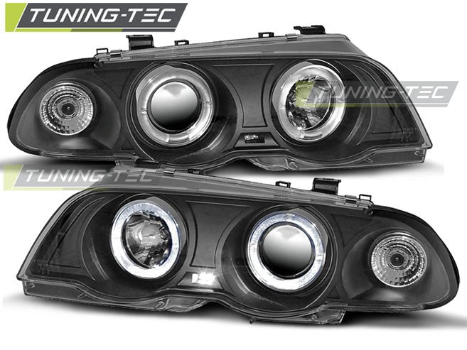 Faruri Angel Eyes pentru BMW E46 Tuning-Tec - LPBM39