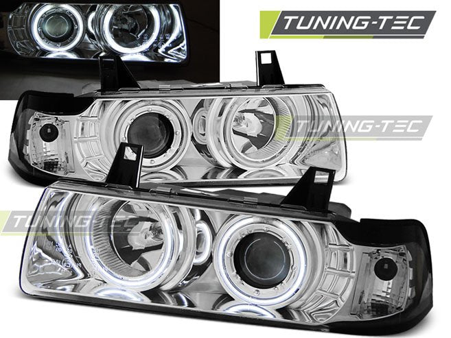 Faruri Angel Eyes pentru BMW E36 12.1990-08.1999 Tuning-Tec - LPBM69