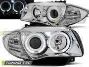 Faruri Angel Eyes pentru BMW E87 E81 2004-2011 Tuning-Tec - LPBM79