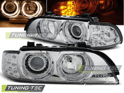 Faruri Angel Eyes pentru BMW E39 09.95 - 06.03 Tuning-Tec - LPBMA5
