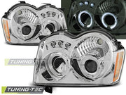Faruri Angel Eyes pentru Jeep Grand Cherokee 05-08 Tuning-Tec - LPCH05