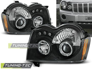 Faruri Angel Eyes pentru Jeep Grand Cherokee 05-08 Tuning-Tec - LPCH06