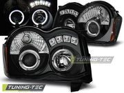 Faruri Angel Eyes pentru Jeep Grand Cherokee 08-10 Tuning-Tec - LPCH16