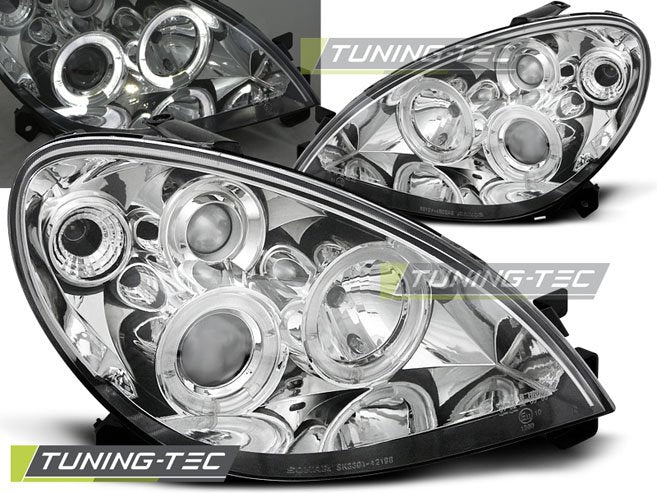 Faruri Angel Eyes pentru Citroen Xsara 00-04 Tuning-Tec - LPCI04