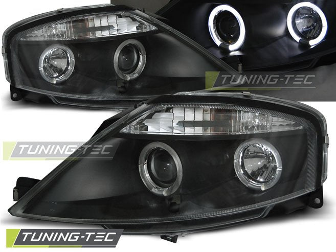 Faruri Angel Eyes pentru Citroen C3 02-09 Tuning-Tec - LPCI06