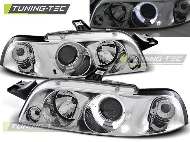 Faruri Angel Eyes pentru Fiat Punto 1 Tuning-Tec - LPFI08