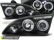 Faruri Angel Eyes pentru Ford Focus II 09.04-01.08 Tuning-Tec - LPFO14