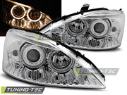 Faruri Angel Eyes pentru Ford Focus 10.1998-10.2001 Tuning-Tec - LPFO41