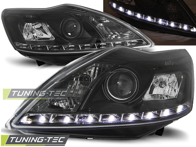 Faruri pentru Ford Focus II 02.08-10 Daylight Negri Tuning-Tec - LPFO73