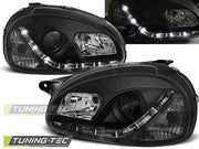 Faruri cu Daylight Negri pentru Opel Corsa B 02.93-10.00 Tuning-Tec - LPOP56