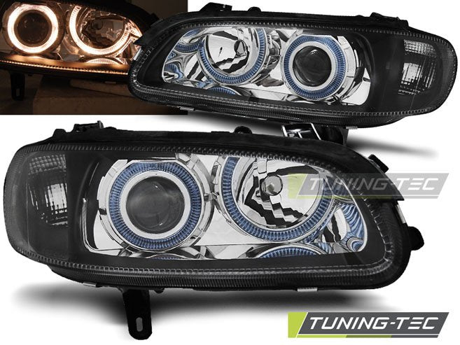 Faruri Angel Eyes pentru OPEL OMEGA B 04.94-08.99 Tuning-Tec - LPOP68