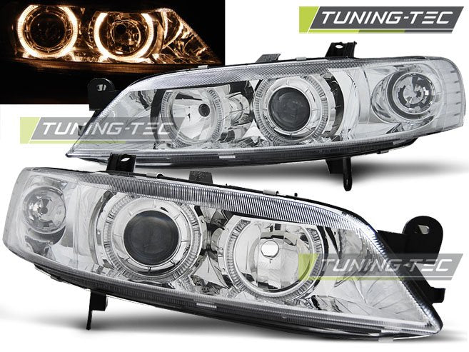Faruri Angel Eyes pentru OPEL VECTRA B 99-02 Tuning-Tec - LPOP83